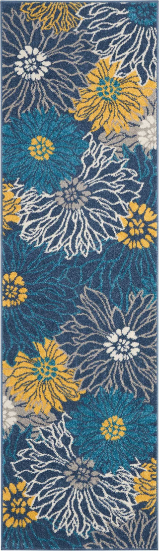 The Rug Corner Nourison Home Nourison Home - Passion Blue Area Rug PSN17  