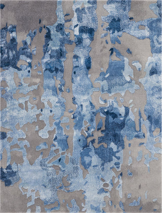 The Rug Corner Nourison Home Prismatic PRS10 BLGRY Area Rugs  