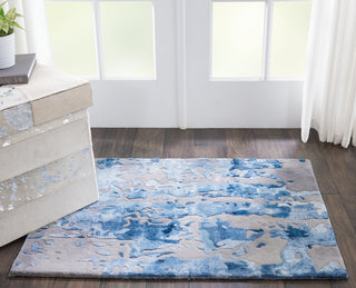 The Rug Corner Nourison Home Prismatic PRS10 BLGRY Area Rugs  