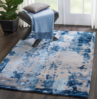 The Rug Corner Nourison Home Prismatic PRS10 BLGRY Area Rugs  