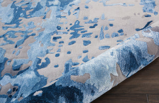 The Rug Corner Nourison Home Prismatic PRS10 BLGRY Area Rugs  