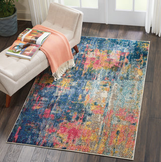 The Rug Corner Nourison Home Celestial CES09 BLYEL Area Rugs  