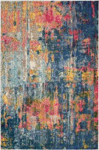 The Rug Corner Nourison Home Celestial CES09 BLYEL Area Rugs  