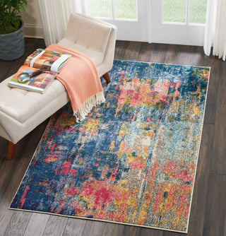 The Rug Corner Nourison Home Celestial CES09 BLYEL Area Rugs  