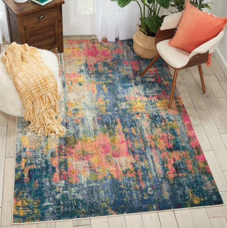 The Rug Corner Nourison Home Celestial CES09 BLYEL Area Rugs  