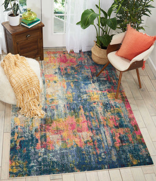 The Rug Corner Nourison Home Celestial CES09 BLYEL Area Rugs  