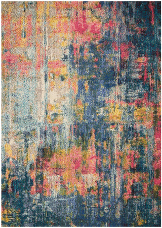 The Rug Corner Nourison Home Celestial CES09 BLYEL Area Rugs  