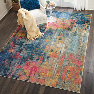 The Rug Corner Nourison Home Celestial CES09 BLYEL Area Rugs  