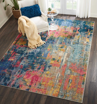The Rug Corner Nourison Home Celestial CES09 BLYEL Area Rugs  