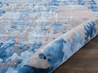 The Rug Corner Nourison Home Prismatic PRS10 BLGRY Area Rugs  