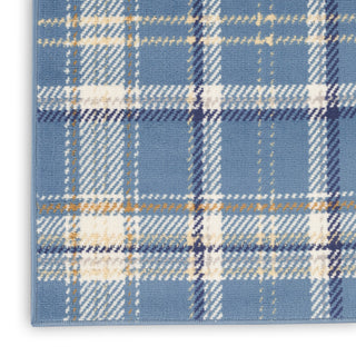 Nourison Home - Grafix Blue Area Rug GRF03