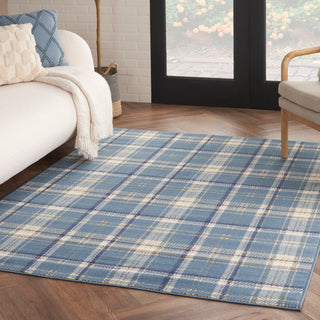 Nourison Home - Grafix Blue Area Rug GRF03