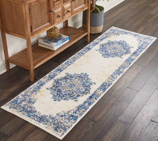 The Rug Corner Nourison Home Nourison Home - Grafix White Area Rug GRF14  