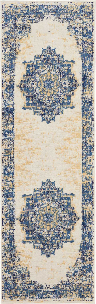 The Rug Corner Nourison Home Nourison Home - Grafix White Area Rug GRF14  