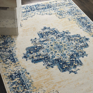 The Rug Corner Nourison Home Nourison Home - Grafix White Area Rug GRF14  