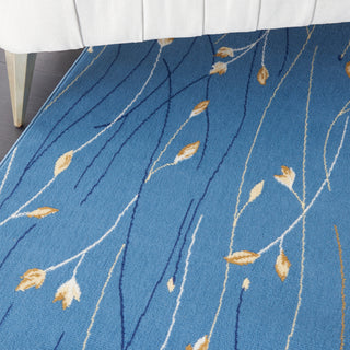 The Rug Corner Nourison Home Grafix GRF15 LTBLU Area Rugs  