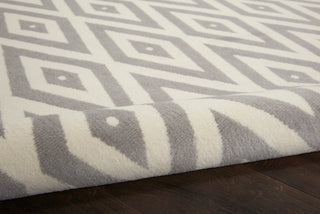 Nourison Home - Grafix White/Grey Area Rug GRF18