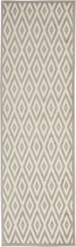Nourison Home - Grafix White/Grey Area Rug GRF18