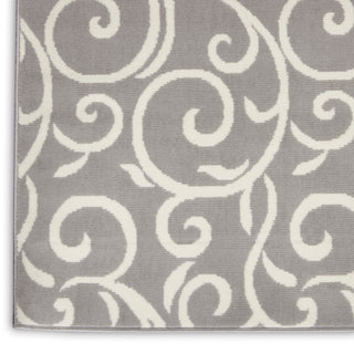 The Rug Corner Nourison Home Grafix GRF19 GREY Area Rugs  