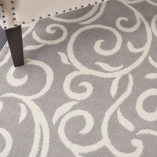 The Rug Corner Nourison Home Grafix GRF19 GREY Area Rugs  
