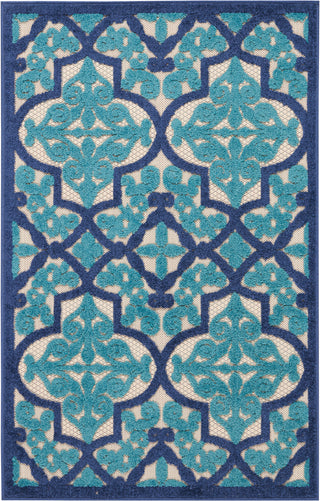 Nourison Home - Aloha Navy Area Rug ALH14