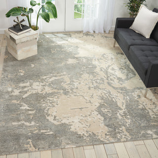 The Rug Corner Nourison Home Silk Shadows SHA17 SAND Area Rugs  