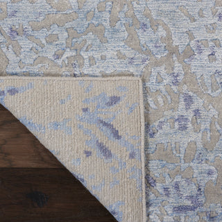 Nourison Home - Silk Shadows Grey/Blue Area Rug SHA18