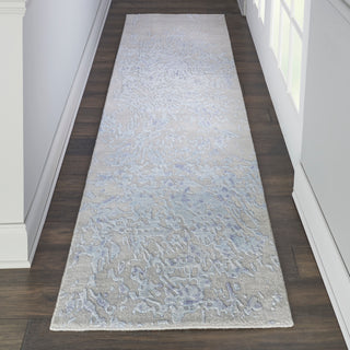 Nourison Home - Silk Shadows Grey/Blue Area Rug SHA18