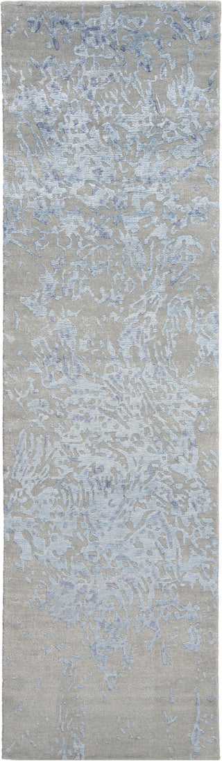 Nourison Home - Silk Shadows Grey/Blue Area Rug SHA18