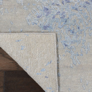 Nourison Home - Silk Shadows Grey/Blue Area Rug SHA18