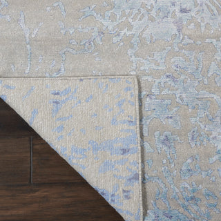 Nourison Home - Silk Shadows Grey/Blue Area Rug SHA18