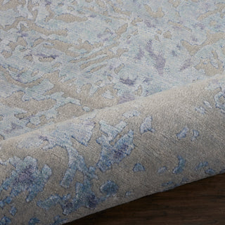 Nourison Home - Silk Shadows Grey/Blue Area Rug SHA18