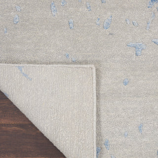 Nourison Home - Silk Shadows Grey/Blue Area Rug SHA18