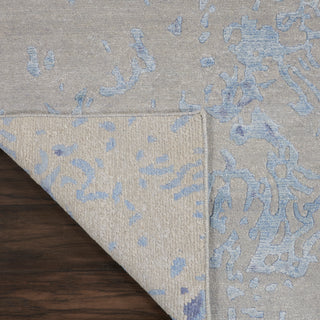 Nourison Home - Silk Shadows Grey/Blue Area Rug SHA18