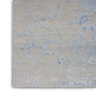 Nourison Home - Silk Shadows Grey/Blue Area Rug SHA18