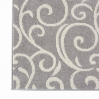 The Rug Corner Nourison Home Grafix GRF19 GREY Area Rugs  