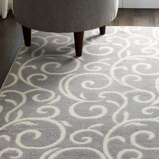 The Rug Corner Nourison Home Grafix GRF19 GREY Area Rugs  