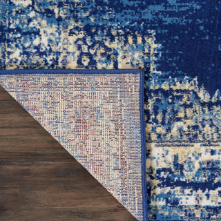 The Rug Corner Nourison Home Nourison Home - Grafix Navy/Blue Area Rug GRF14  