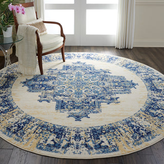 The Rug Corner Nourison Home Nourison Home - Grafix White Area Rug GRF14  