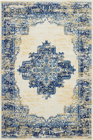 The Rug Corner Nourison Home Nourison Home - Grafix White Area Rug GRF14  