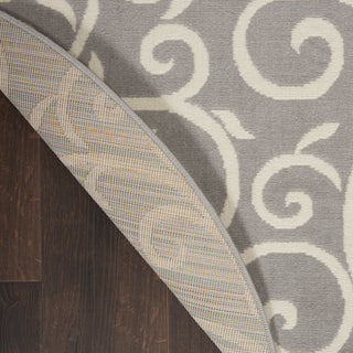 The Rug Corner Nourison Home Grafix GRF19 GREY Area Rugs  