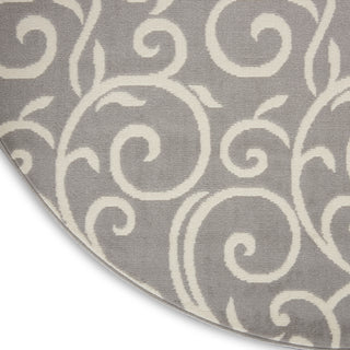 The Rug Corner Nourison Home Grafix GRF19 GREY Area Rugs  