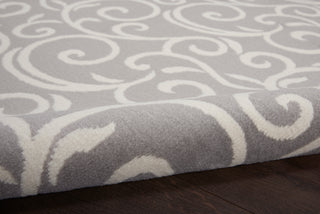 The Rug Corner Nourison Home Grafix GRF19 GREY Area Rugs  