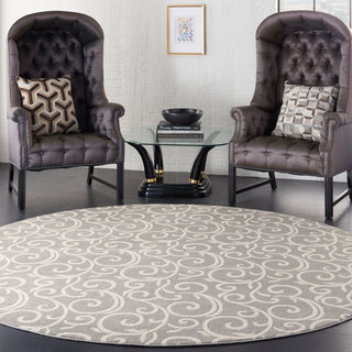 The Rug Corner Nourison Home Grafix GRF19 GREY Area Rugs  