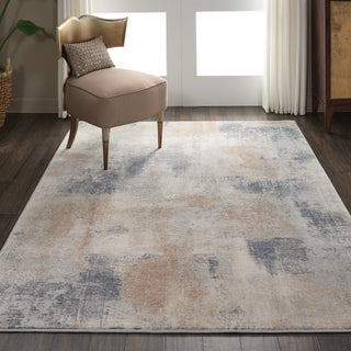 The Rug Corner Nourison Home Rustic Textures RUS02 BGEGY Area Rugs  