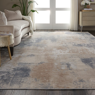 The Rug Corner Nourison Home Rustic Textures RUS02 BGEGY Area Rugs  