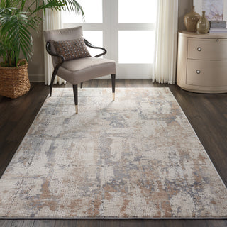 Nourison Home - Rustic Textures Beige/Green Area Rug Rust06