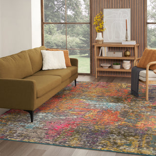 The Rug Corner Nourison Home Celestial CES14 SUNST Area Rugs  
