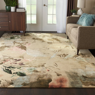 The Rug Corner Nourison Home Nourison Home - Prismatic Beige/Multi Area Rug PRS15  