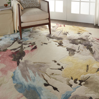 The Rug Corner Nourison Home Nourison Home - Prismatic Beige/Multi Area Rug PRS15  